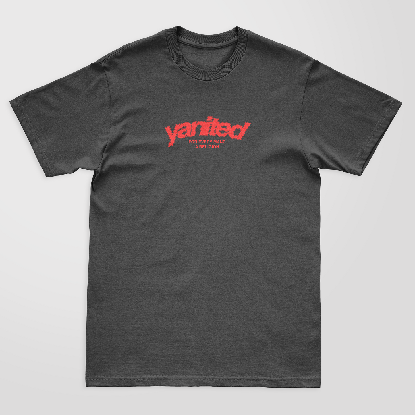 YANITED For Every Manc A Religion - Adult T-Shirt - Manchester United Football T-Shirt