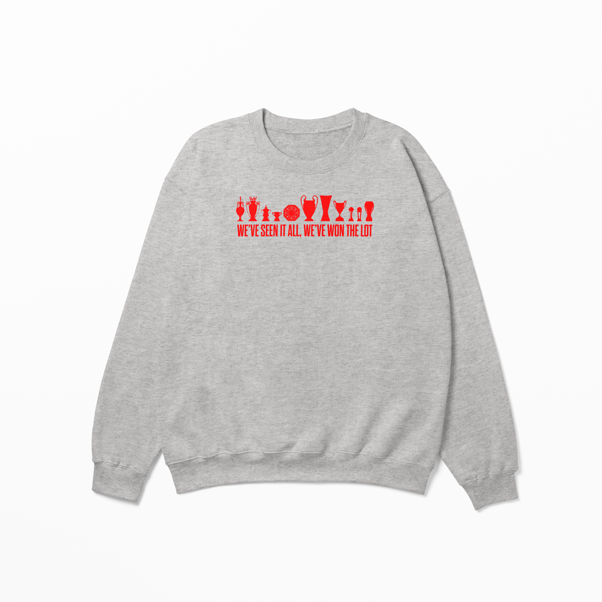 We've Seen It All, We've Won the Lot! Manchester United song shirt by Haz Does Whatever, Manchester United football art