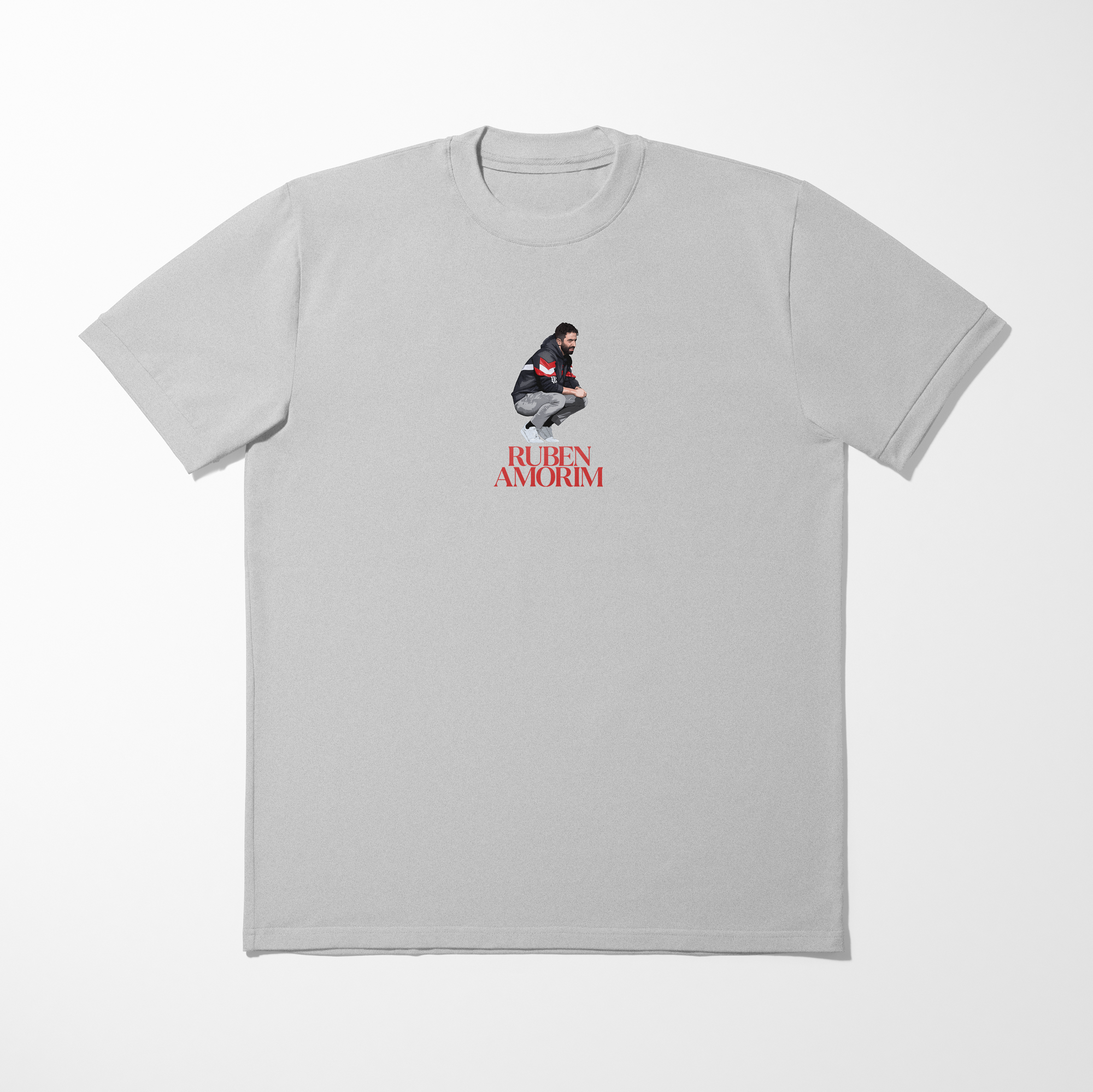 Ruben Amorim shirt by Haz Does Whatever, Manchester United football art