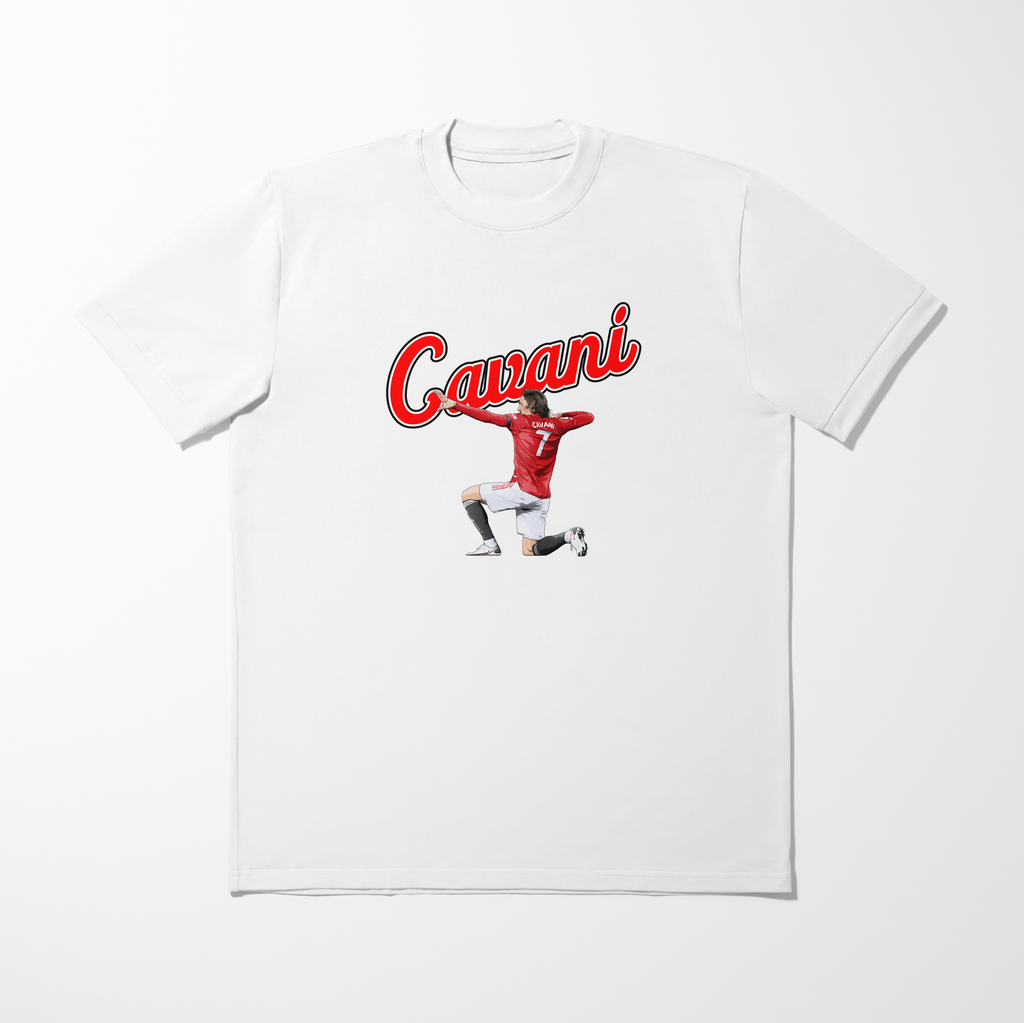 Cavani Graphic Adult T-Shirt | Manchester United Football T-Shirt