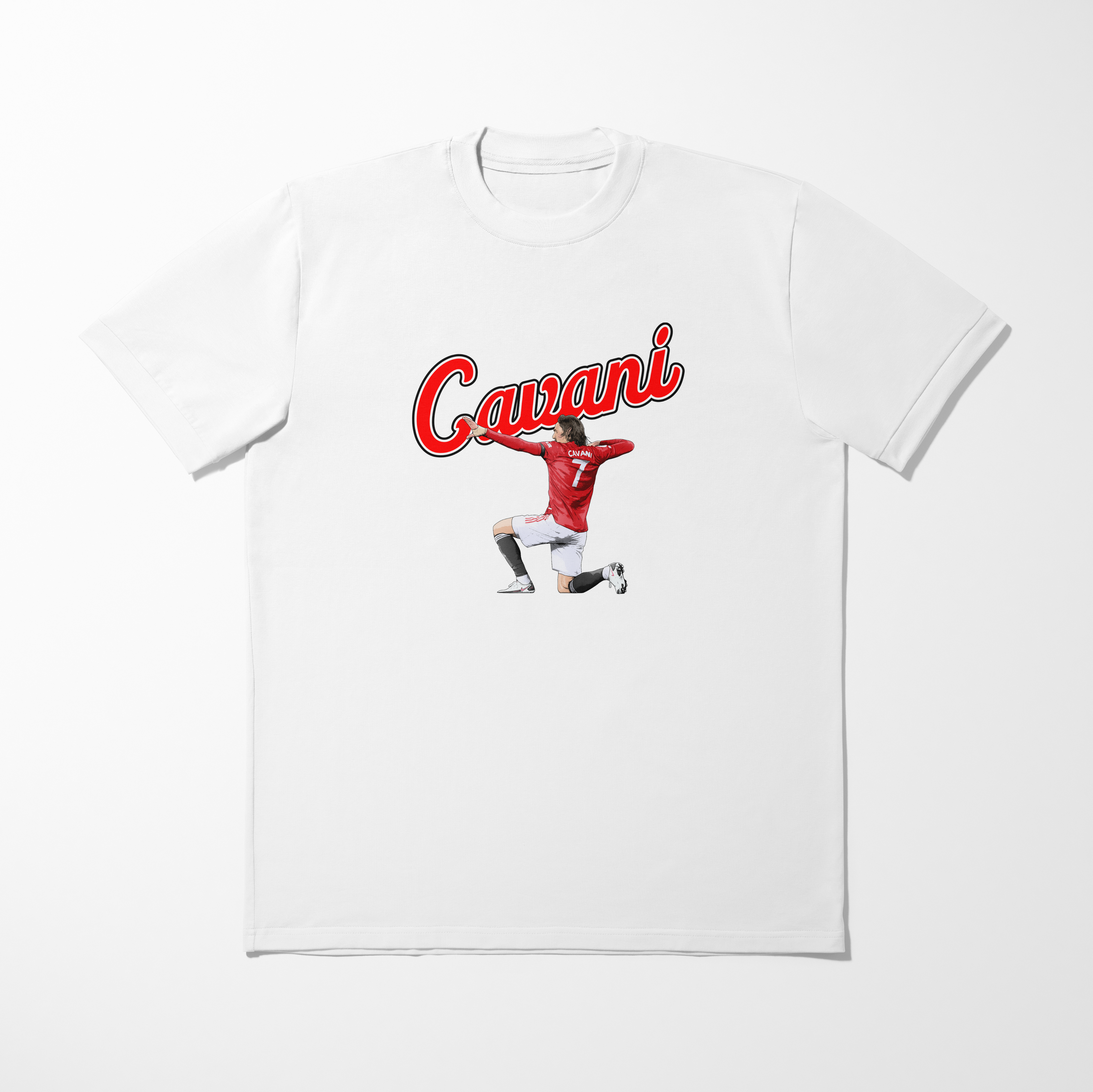 Cavani Graphic Adult T-Shirt | Manchester United Football T-Shirt