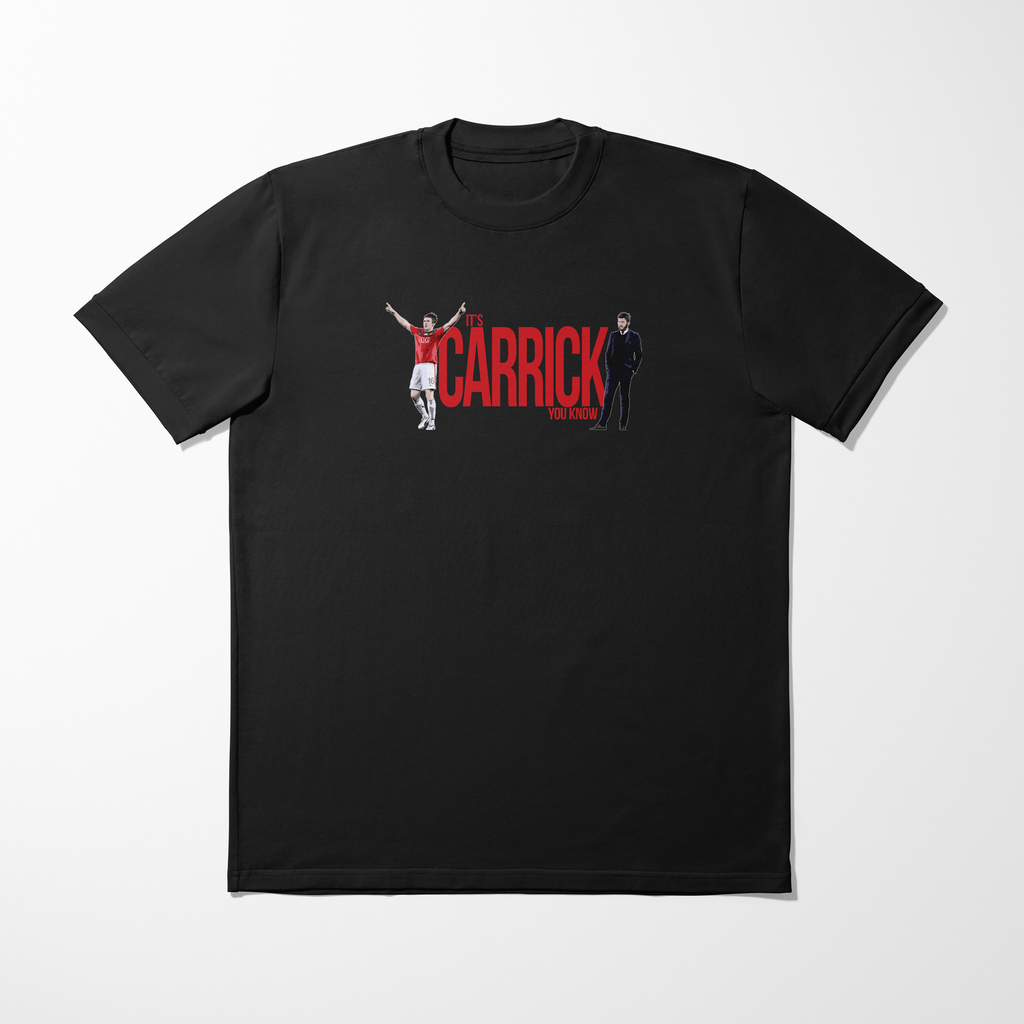 Michael Carrick Graphic Adult T-Shirt | Manchester United Football T-Shirt