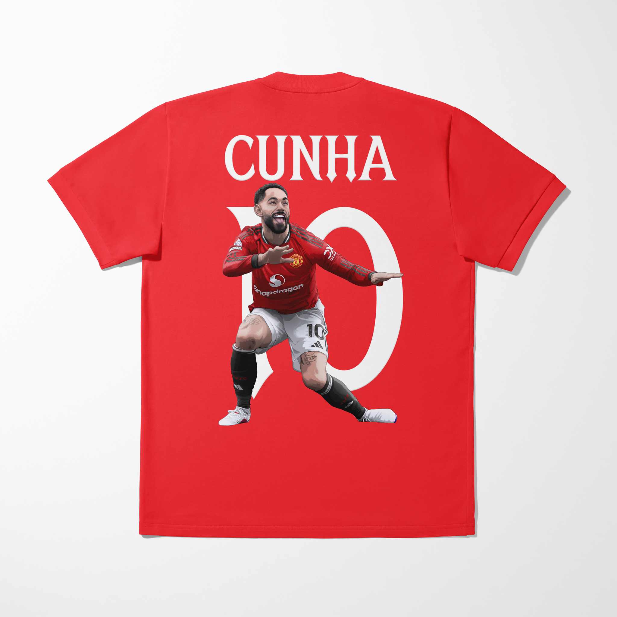 Matheus Cunha Graphic Adult T-Shirt | Manchester United Football T-Shirt