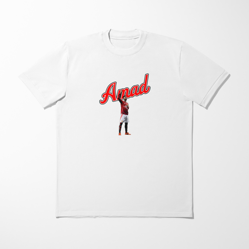 Amad Graphic Adult T-Shirt | Manchester United Football T-Shirt