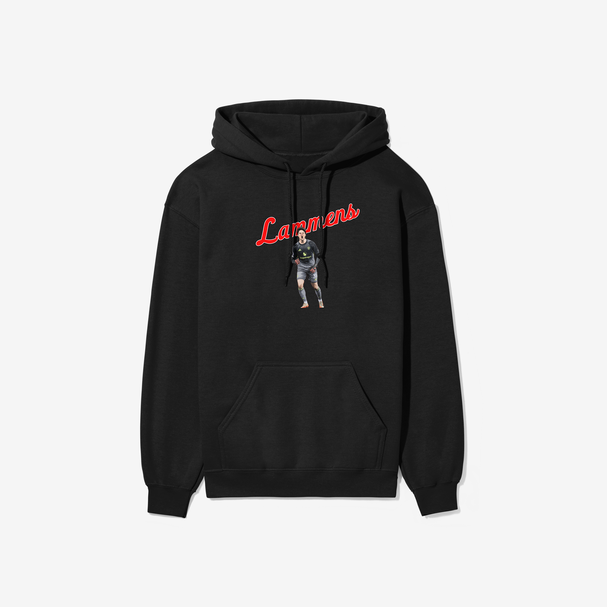 Lammens Graphic Adult Hoodie | Manchester United Football Hoodie