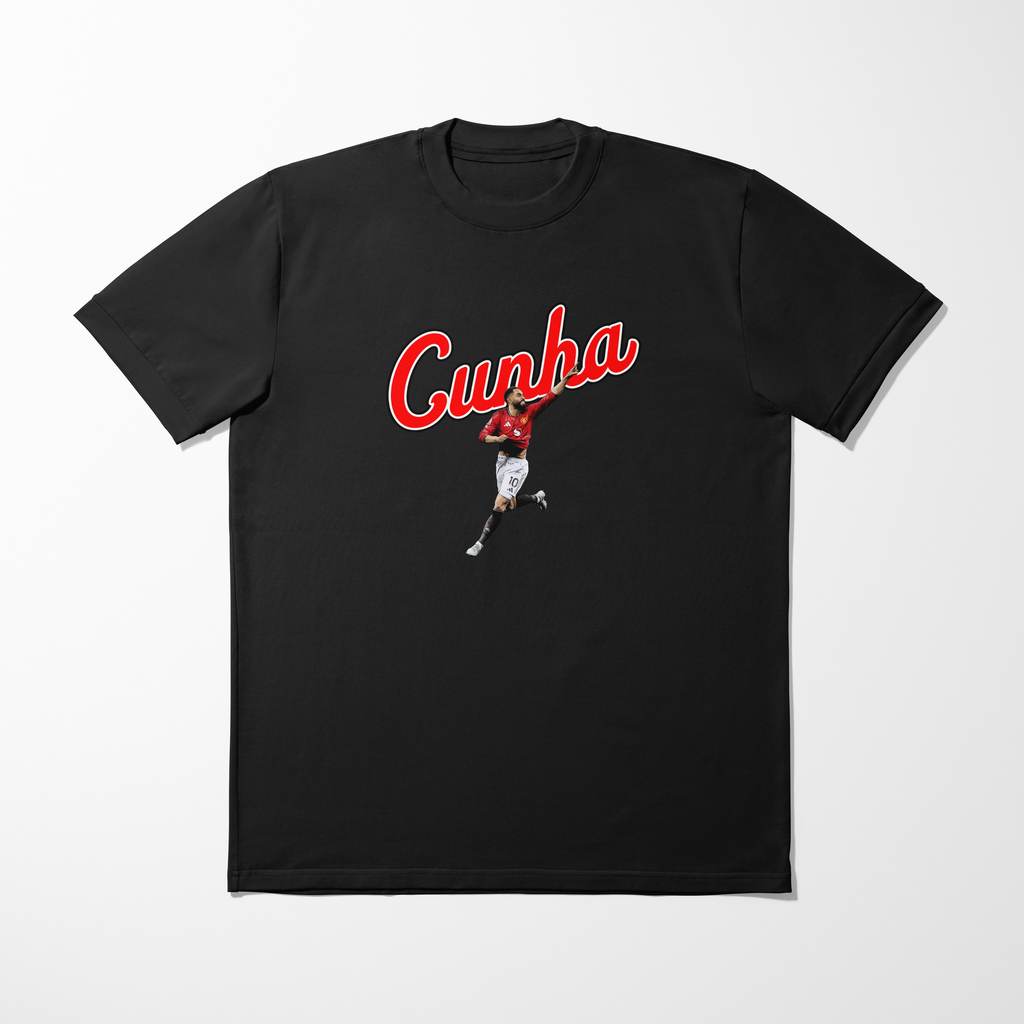 Matheus Cunha Graphic Adult T-Shirt | Manchester United Football T-Shirt