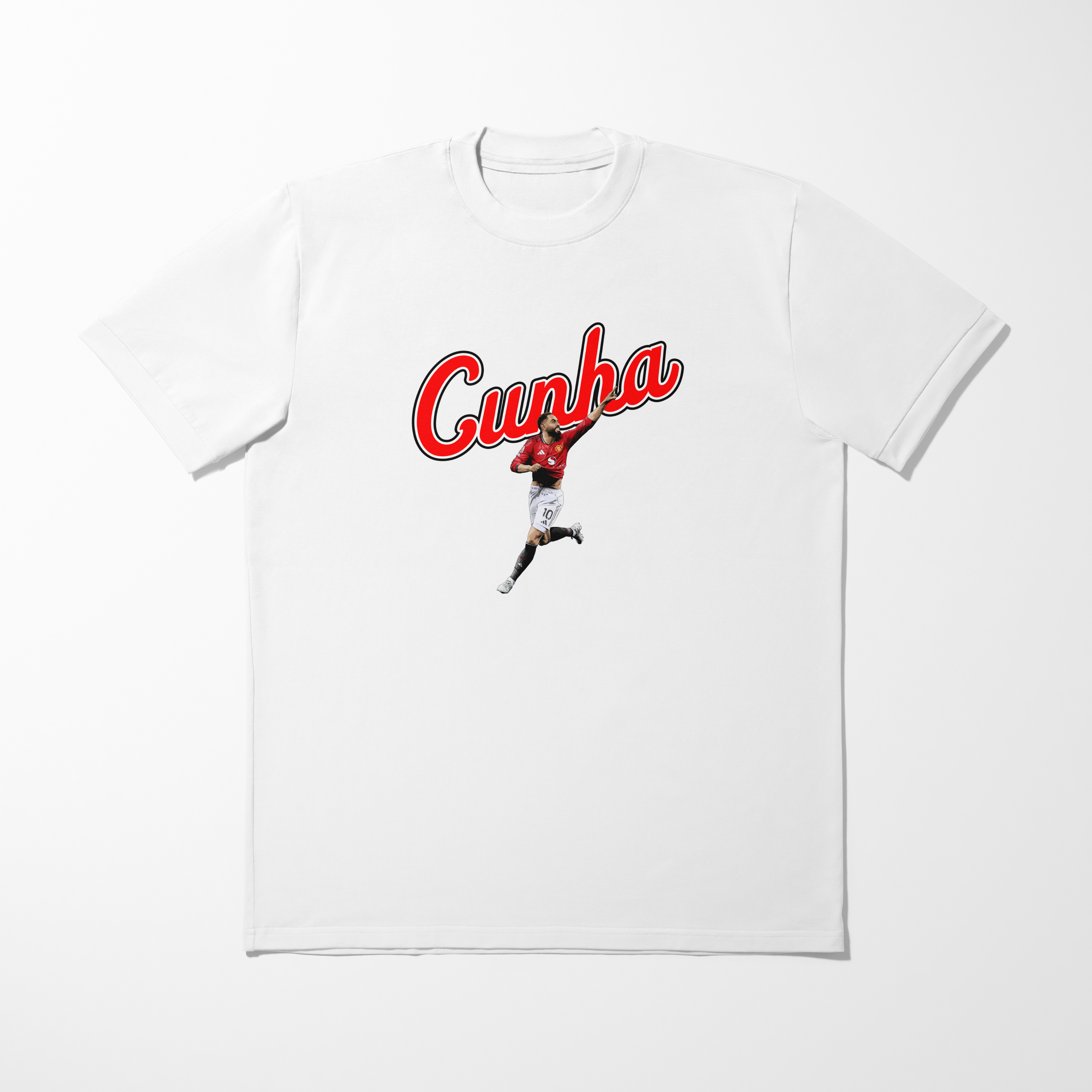 Matheus Cunha Graphic T-Shirt | Manchester United Football T-Shirt