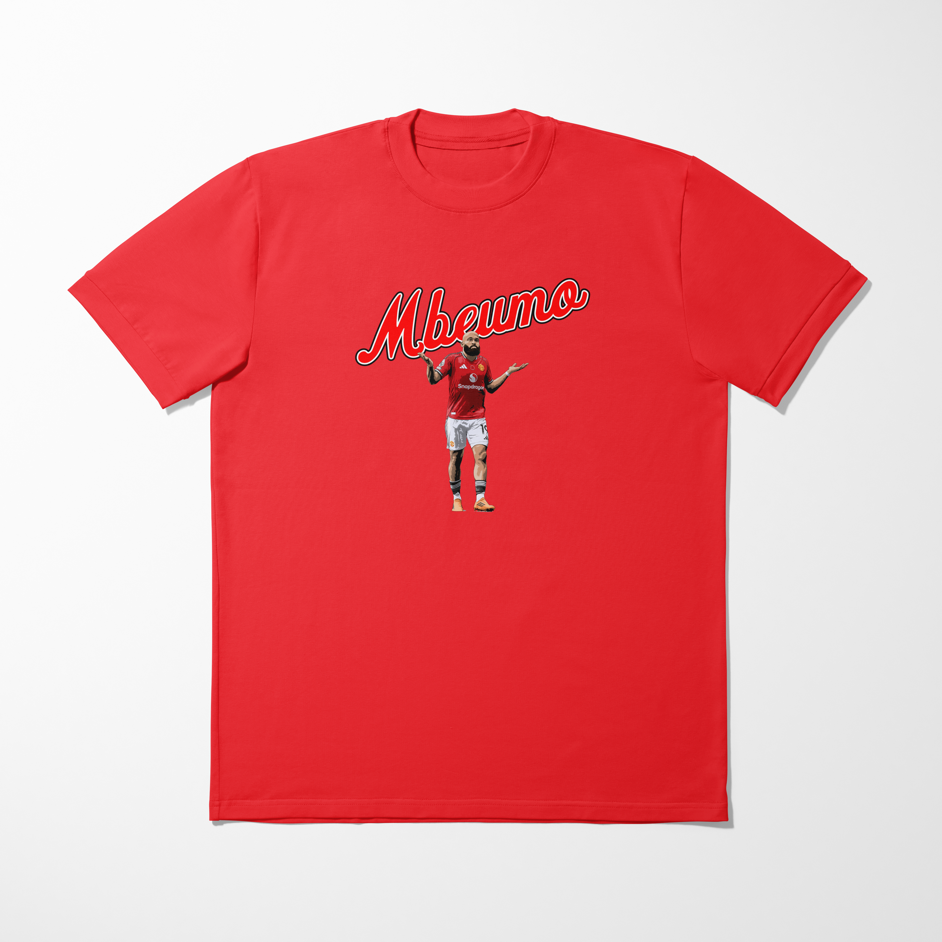Bryan Mbeumo Graphic Adult T-Shirt | Manchester United Football T-Shirt