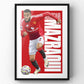 Noussair Mazraoui - 2024/25 Manchester United Football Art Print