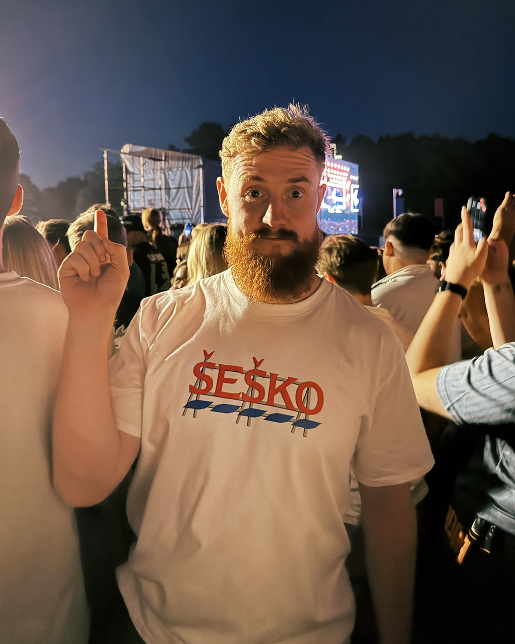 Šeško shirt by Haz Does Whatever, Manchester United football art