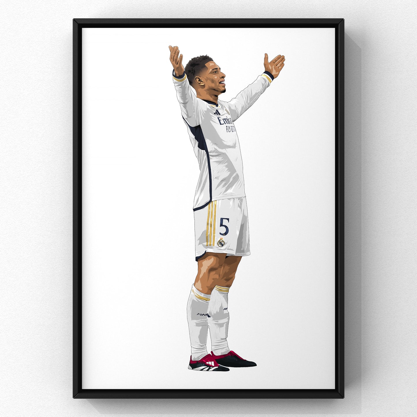 Jude Bellingham Real Madrid 2023/24 Print