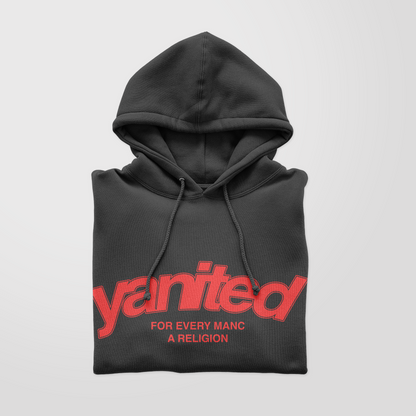 YANITED For Every Manc A Religion - Kids Manchester United Hoodie