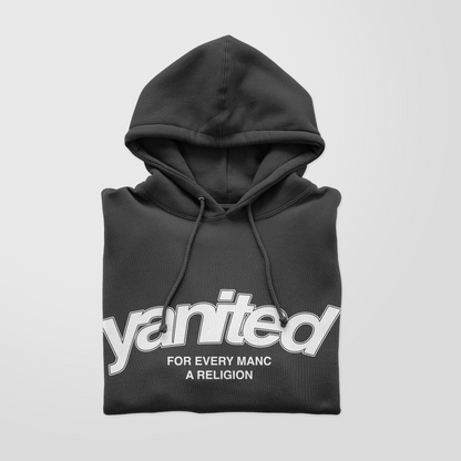 YANITED For Every Manc A Religion - Kids Manchester United Hoodie