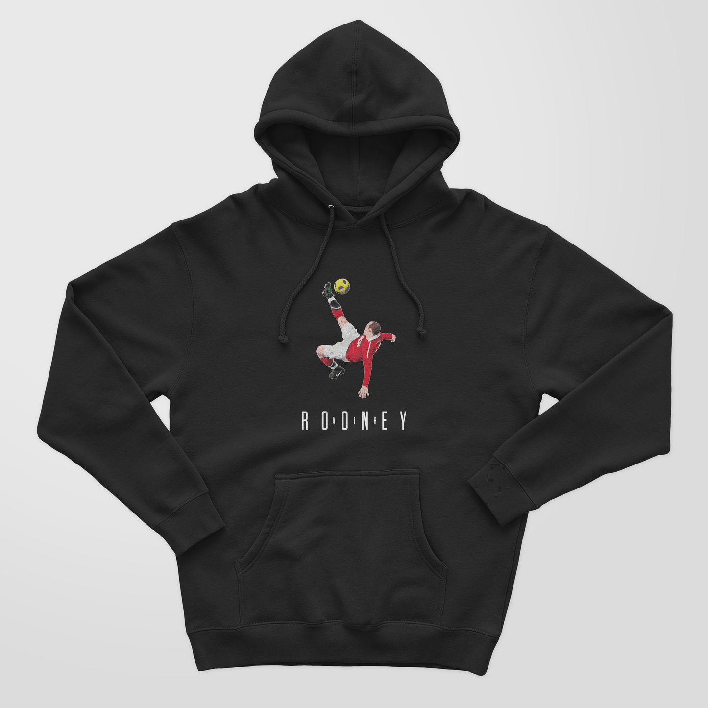 Air Rooney - Adult Hoodie - Wayne Rooney Bicycle Kick Manchester United Unique Design Sweatshirt Hoodie
