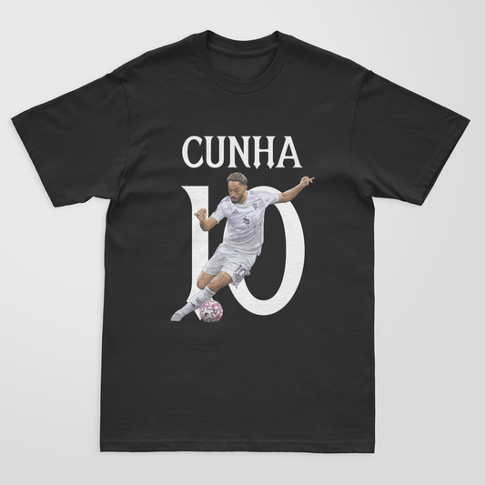 Matheus Cunha 10 2025/26 - Kids T-Shirt -  Matheus Cunha Manchester United Unique Design T-Shirt