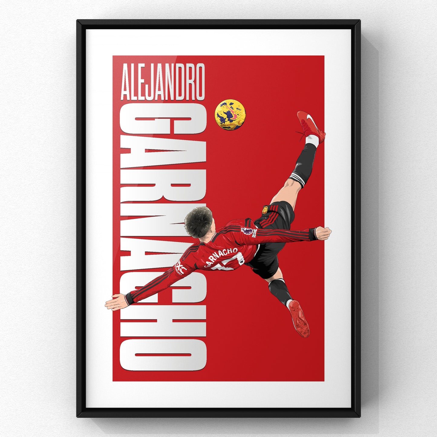 Alejandro Garnacho 2023/24 Print