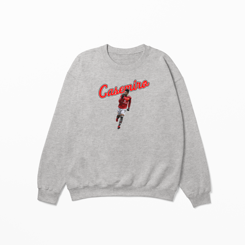 Casemiro Graphic Adult Sweatshirt | Manchester United Football Sweatshirt
