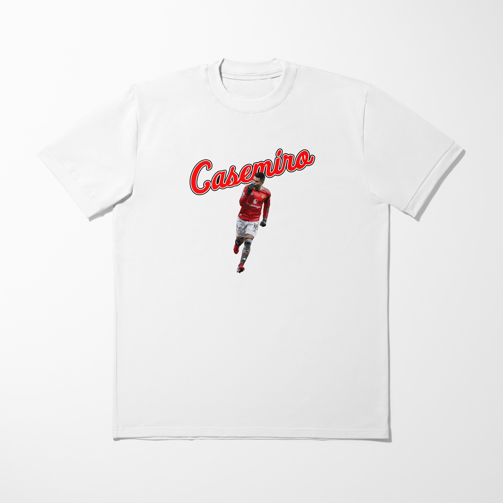 Casemiro Graphic Kids T-Shirt | Manchester United Football T-Shirt