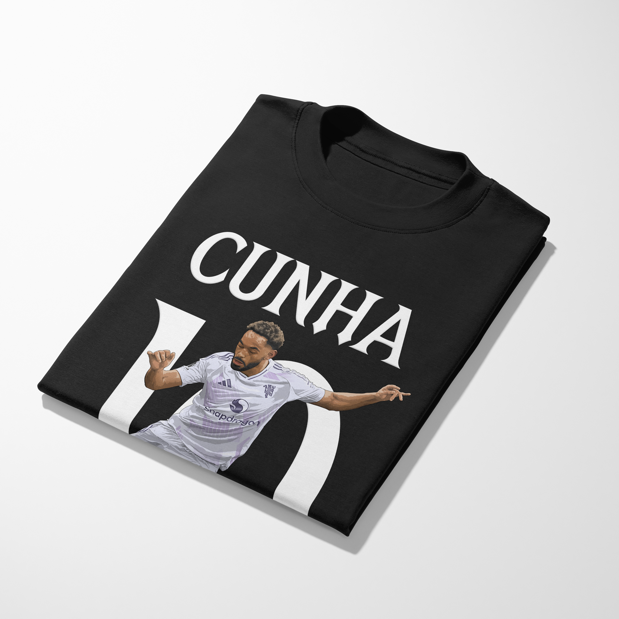 Matheus Cunha Graphic Kids T-Shirt | Manchester United Football T-Shirt