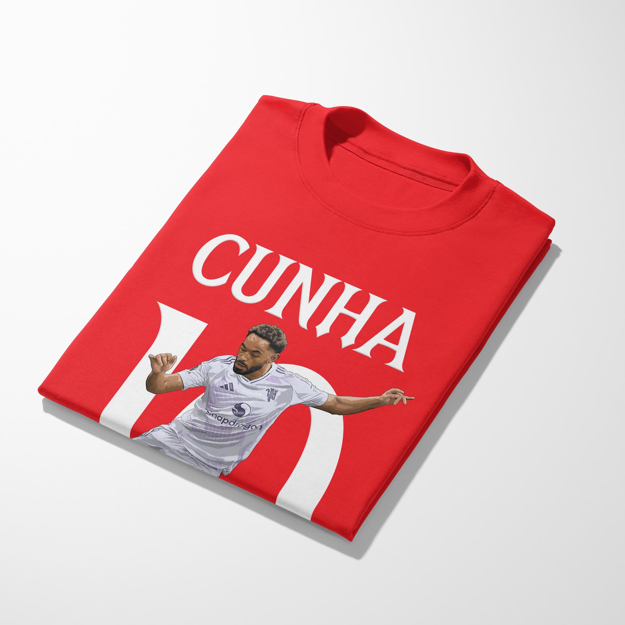 Matheus Cunha Graphic Kids T-Shirt | Manchester United Football T-Shirt