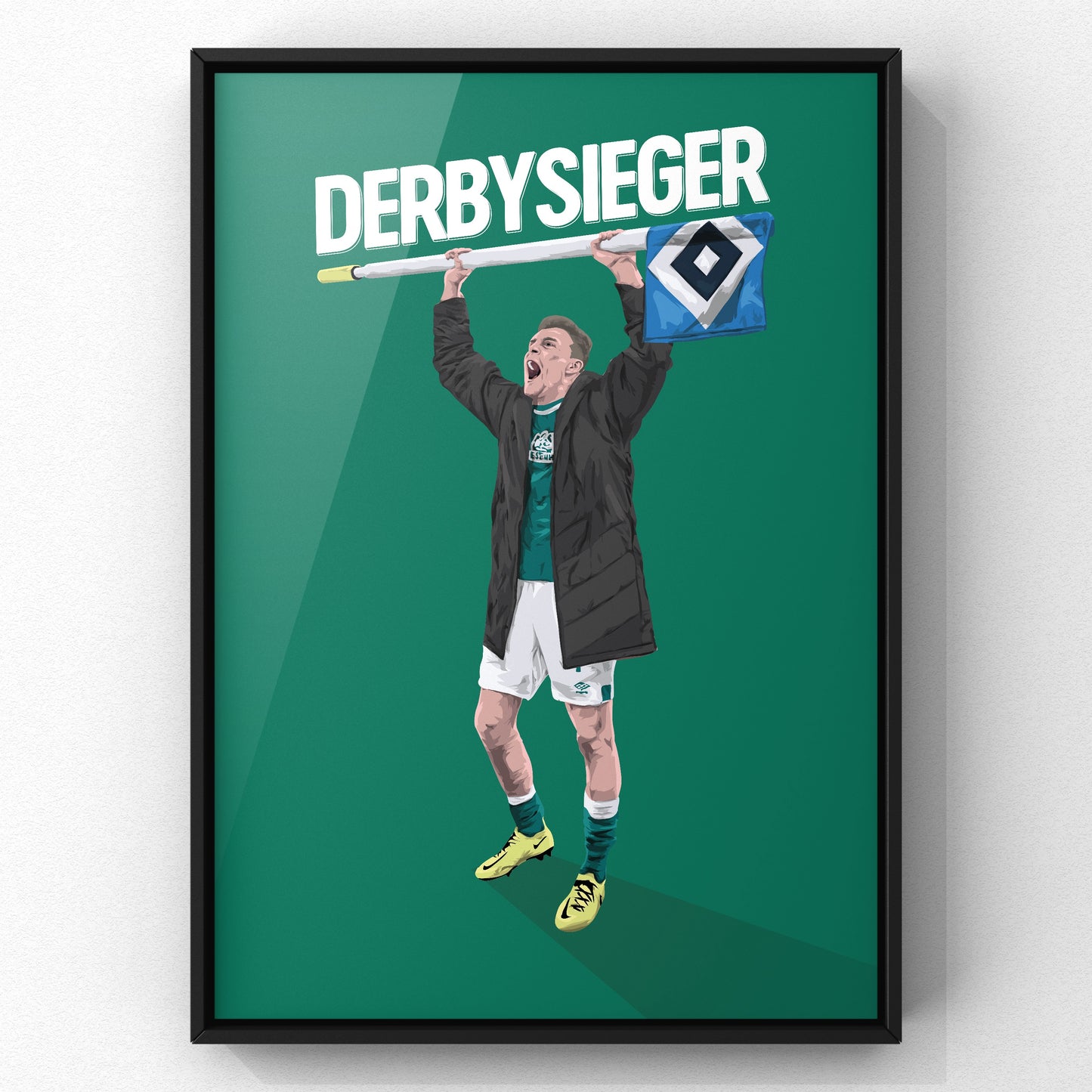 Marvin Ducksch Derbysieger Print