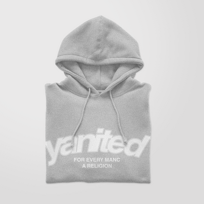 YANITED For Every Manc A Religion - Kids Manchester United Hoodie