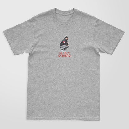 Ruben Amorim He’ll Turn the Reds Around - Kids T-Shirt - Manchester United Football Art T-Shirt