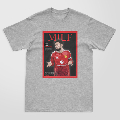 MILF - Man I love Fernandes - Adult T-Shirt - Manchester United Football T-Shirt