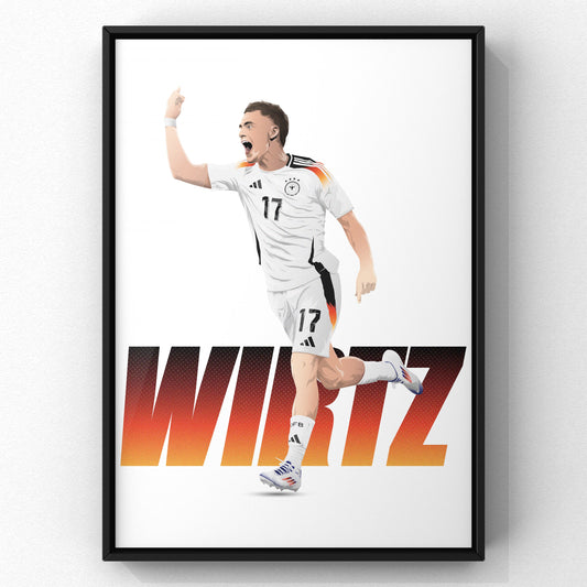 Florian Wirtz Germany Euro 2024 Print