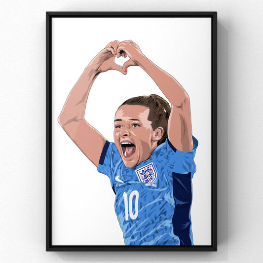 Ella Toone England Lionesses 2023 Print