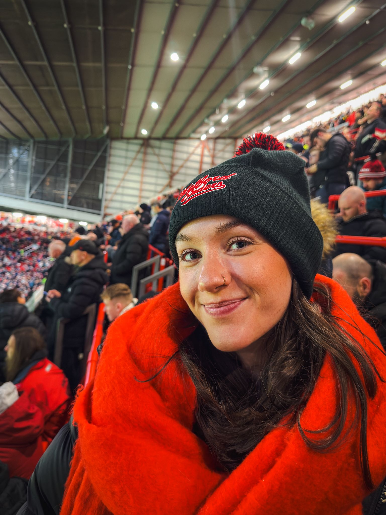 Stretford Enders Bobble Hat | Manchester United Football Beanie