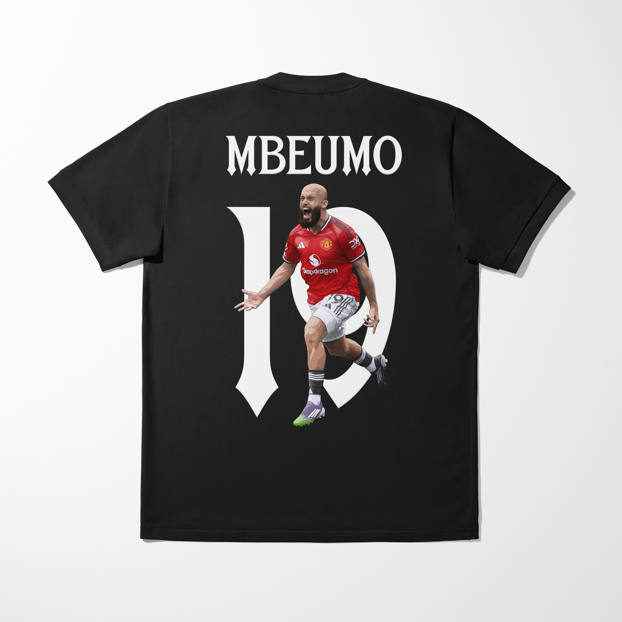 Bryan Mbeumo Graphic Kids T-Shirt | Manchester United Football T-Shirt