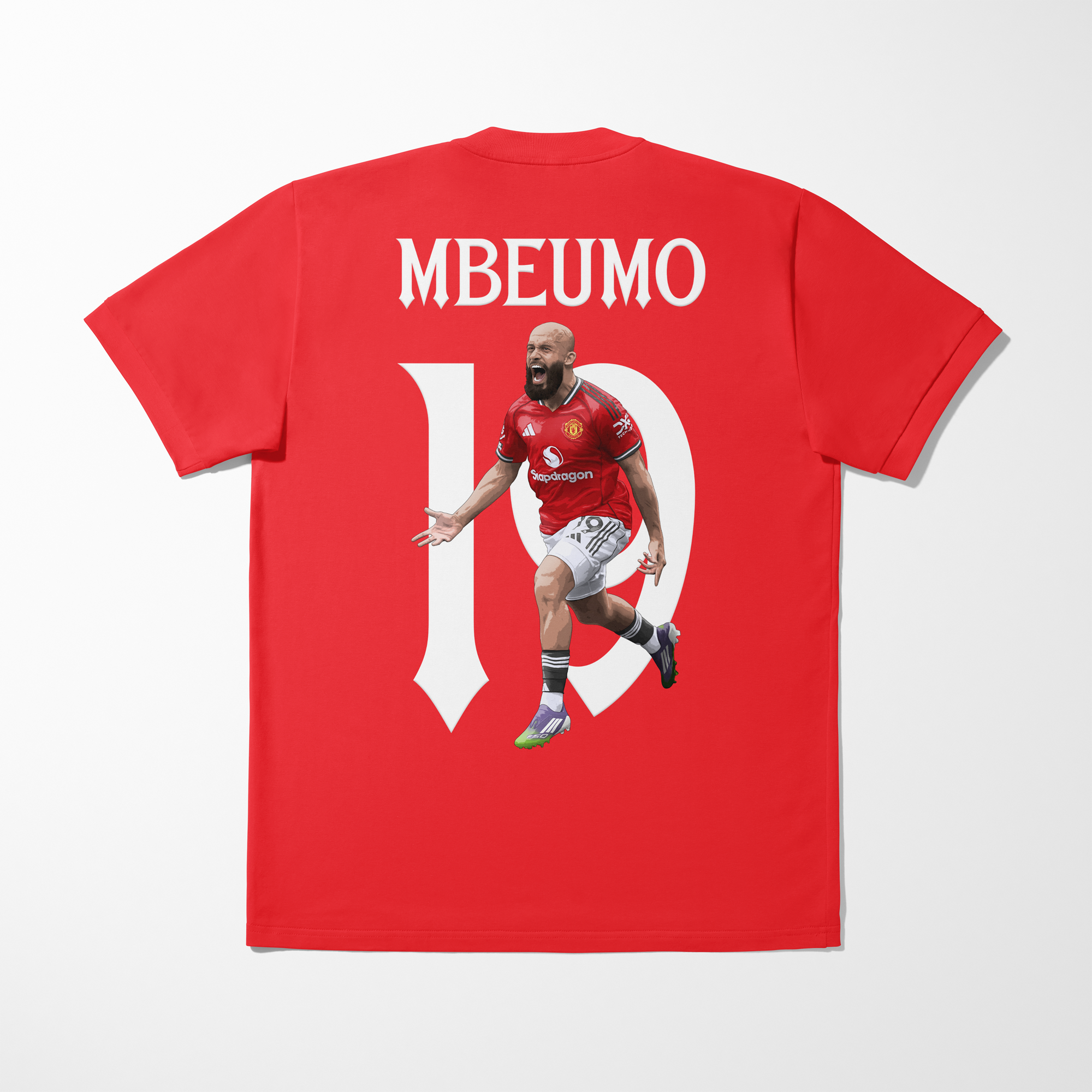 Bryan Mbeumo Graphic Kids T-Shirt | Manchester United Football T-Shirt