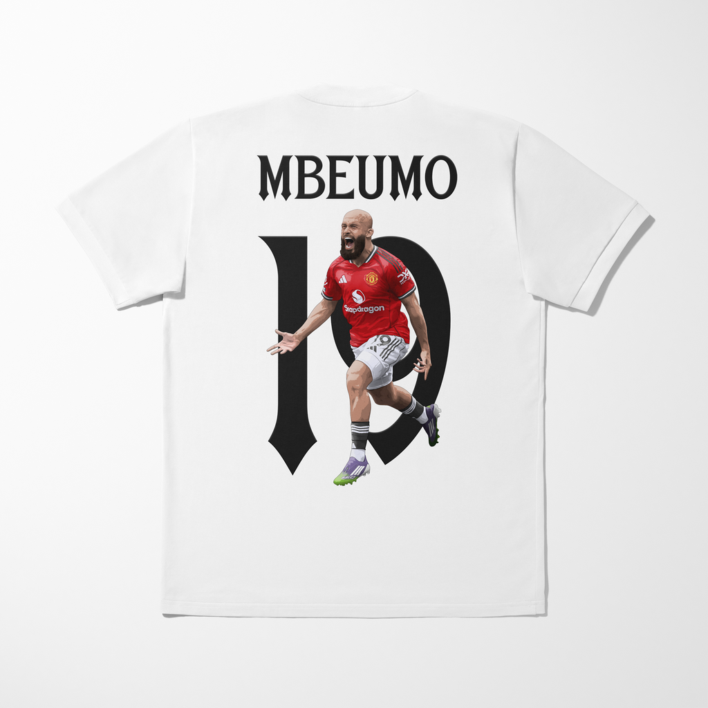 Bryan Mbeumo Graphic Adult T-Shirt | Manchester United Football T-Shirt
