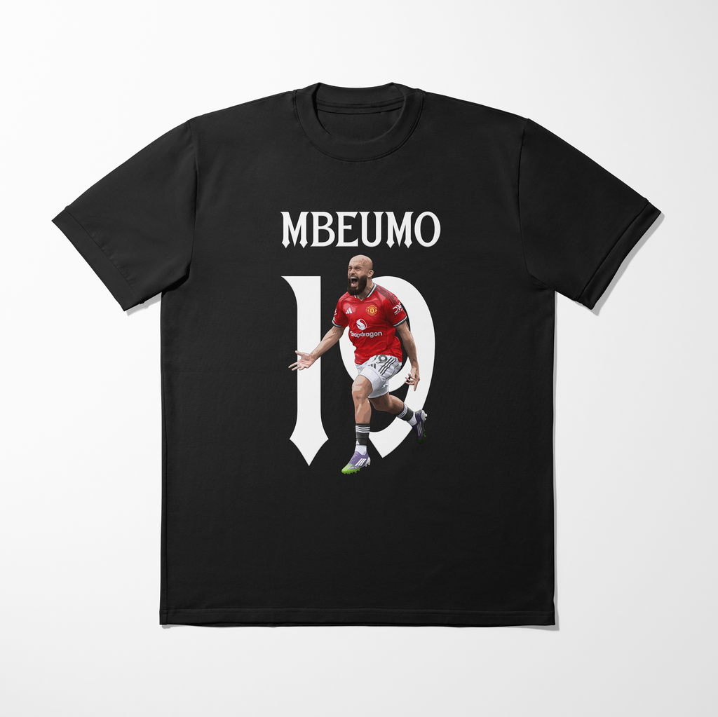 Bryan Mbeumo Graphic Adult T-Shirt | Manchester United Football T-Shirt