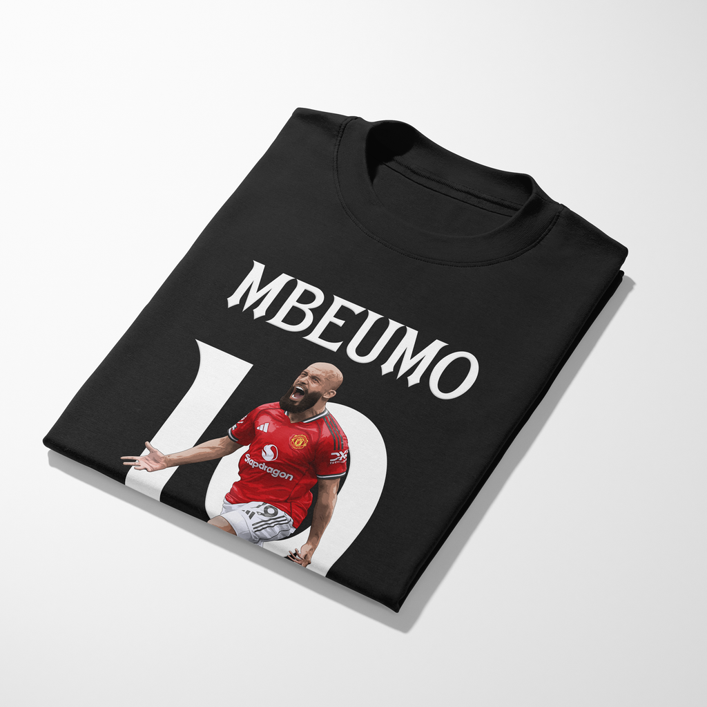 Bryan Mbeumo Graphic Adult T-Shirt | Manchester United Football T-Shirt