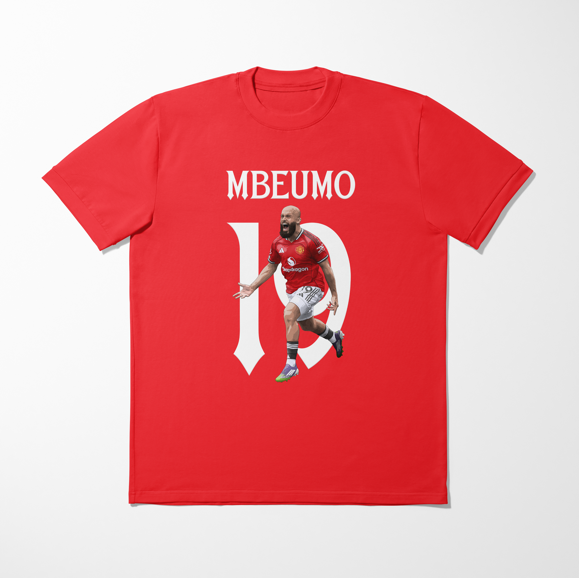 Bryan Mbeumo Graphic Kids T-Shirt | Manchester United Football T-Shirt
