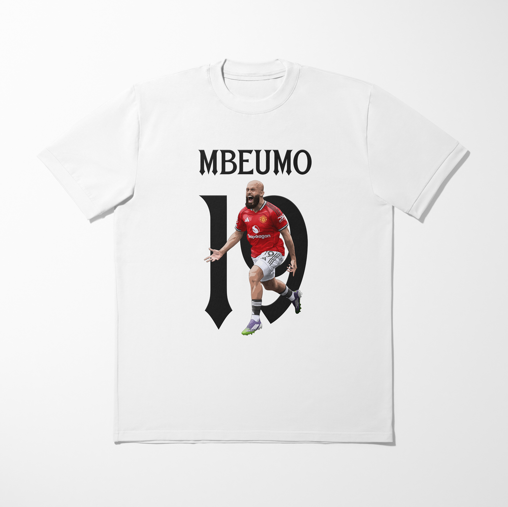Bryan Mbeumo Graphic Adult T-Shirt | Manchester United Football T-Shirt