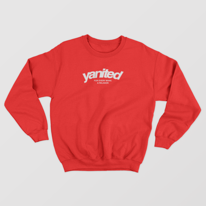 YANITED For Every Manc A Religion - Kids Manchester United Unique Design Sweatshirt