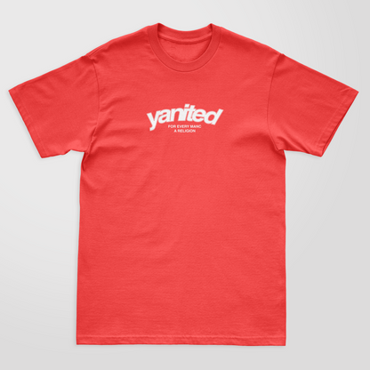 YANITED For Every Manc A Religion - Adult T-Shirt - Manchester United Football T-Shirt