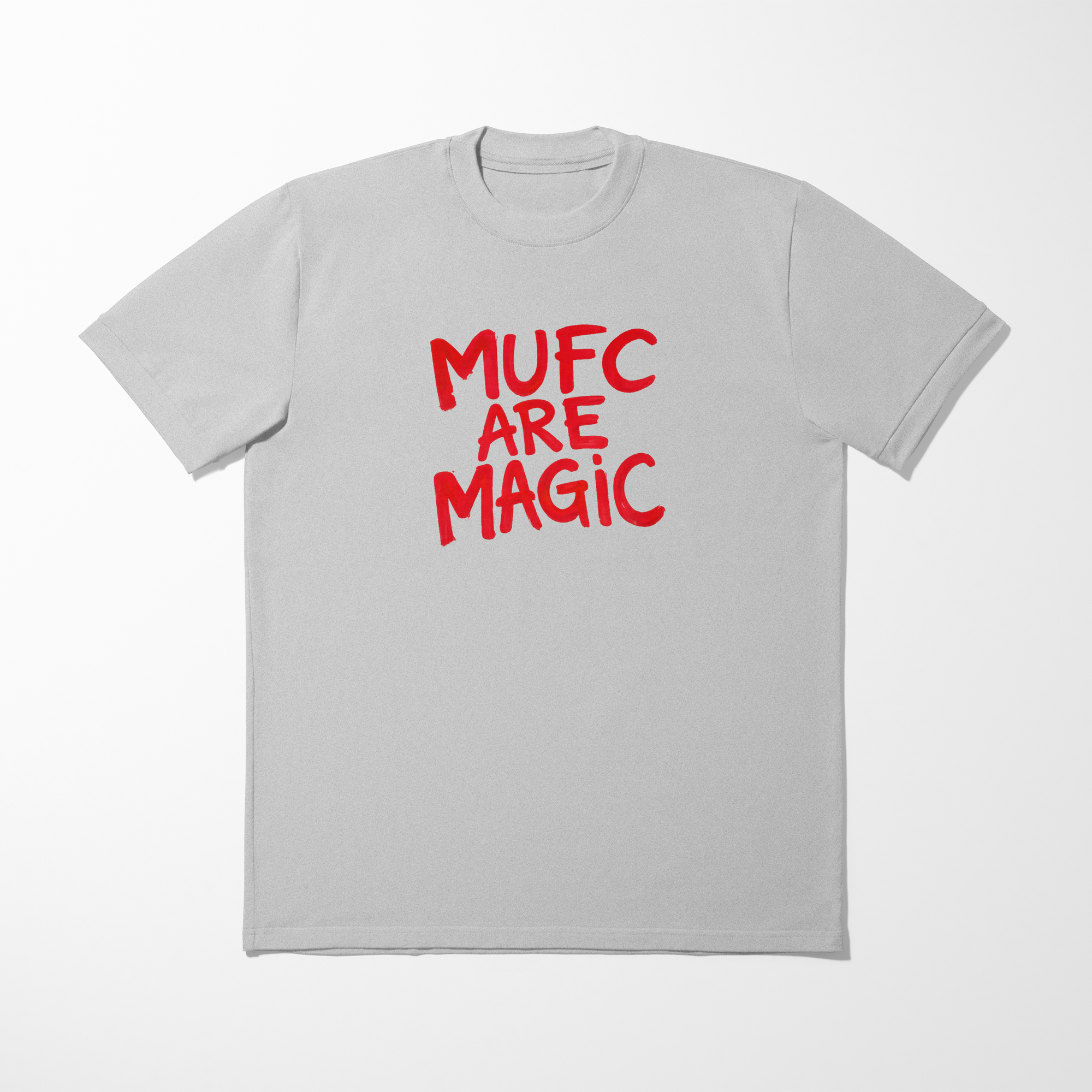 MUFC ARE MAGIC Graphic Adult T-Shirt | Manchester United Football T-Shirt
