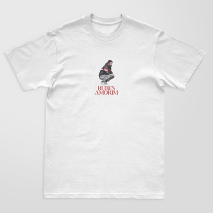 Ruben Amorim He’ll Turn the Reds Around - Kids T-Shirt - Manchester United Football Art T-Shirt