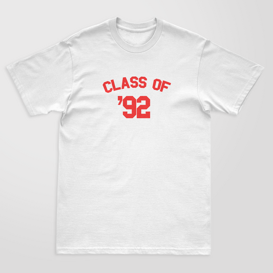 Class of '92 - Adult T-Shirt -  Manchester United Unique Design T-Shirt