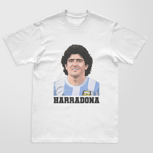Harradona Harry Maguire - Adult T-Shirt - Manchester United Football Art T-Shirt