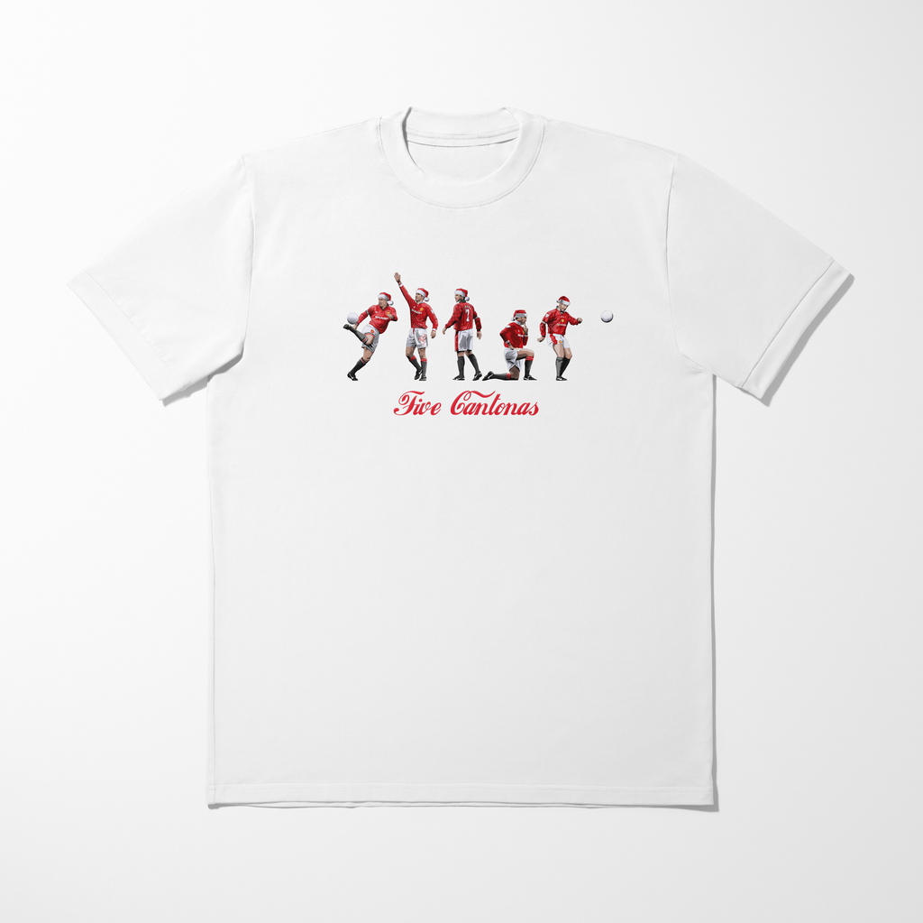 Five Cantonas shirt by Haz Does Whatever, Manchester United football art