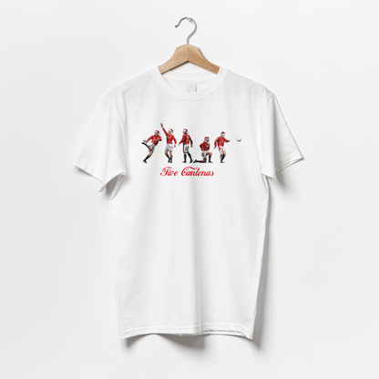 Five Cantonas - Manchester United Christmas Adult T-Shirt