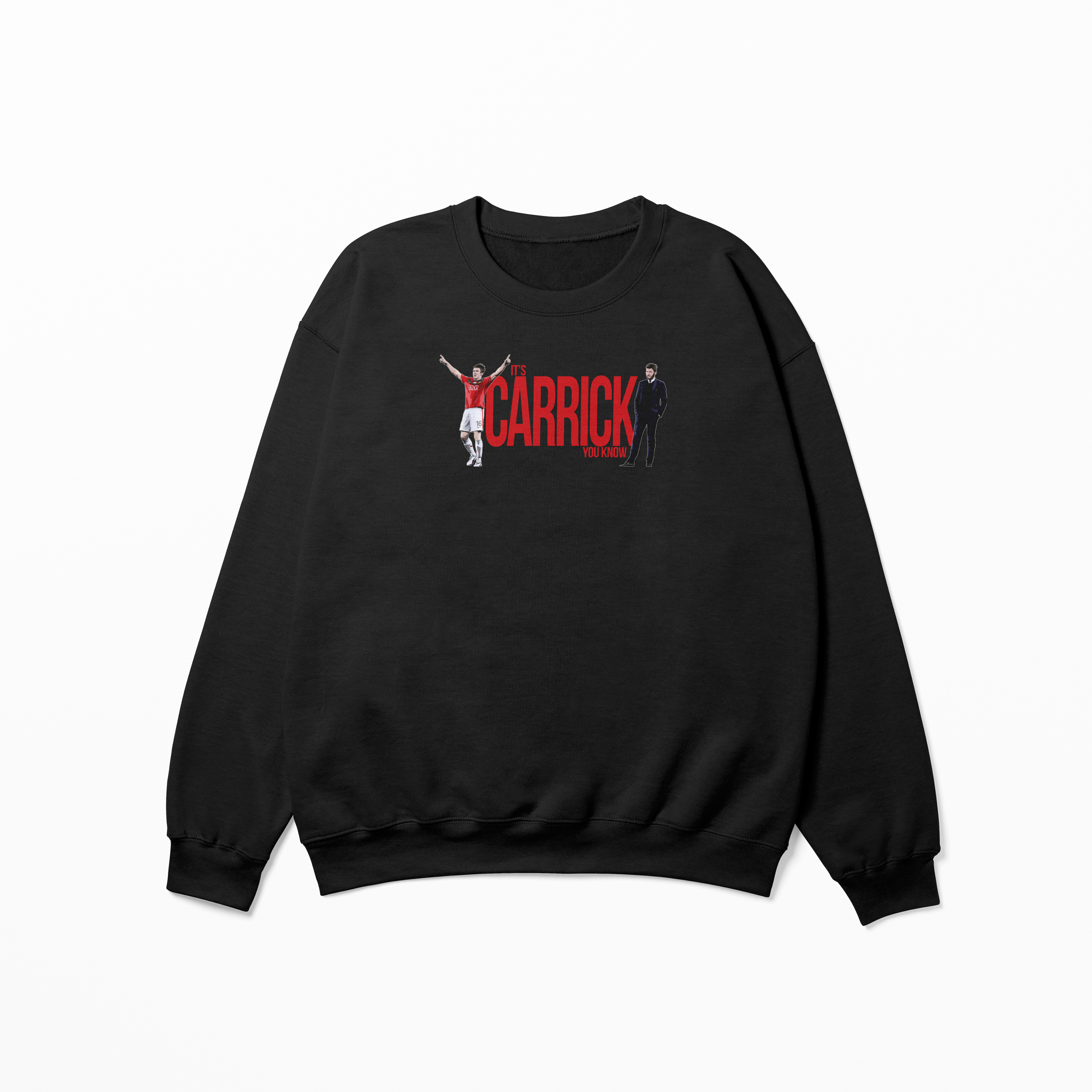Michael Carrick Graphic Adult Sweatshirt | Manchester United Football Sweatshirt