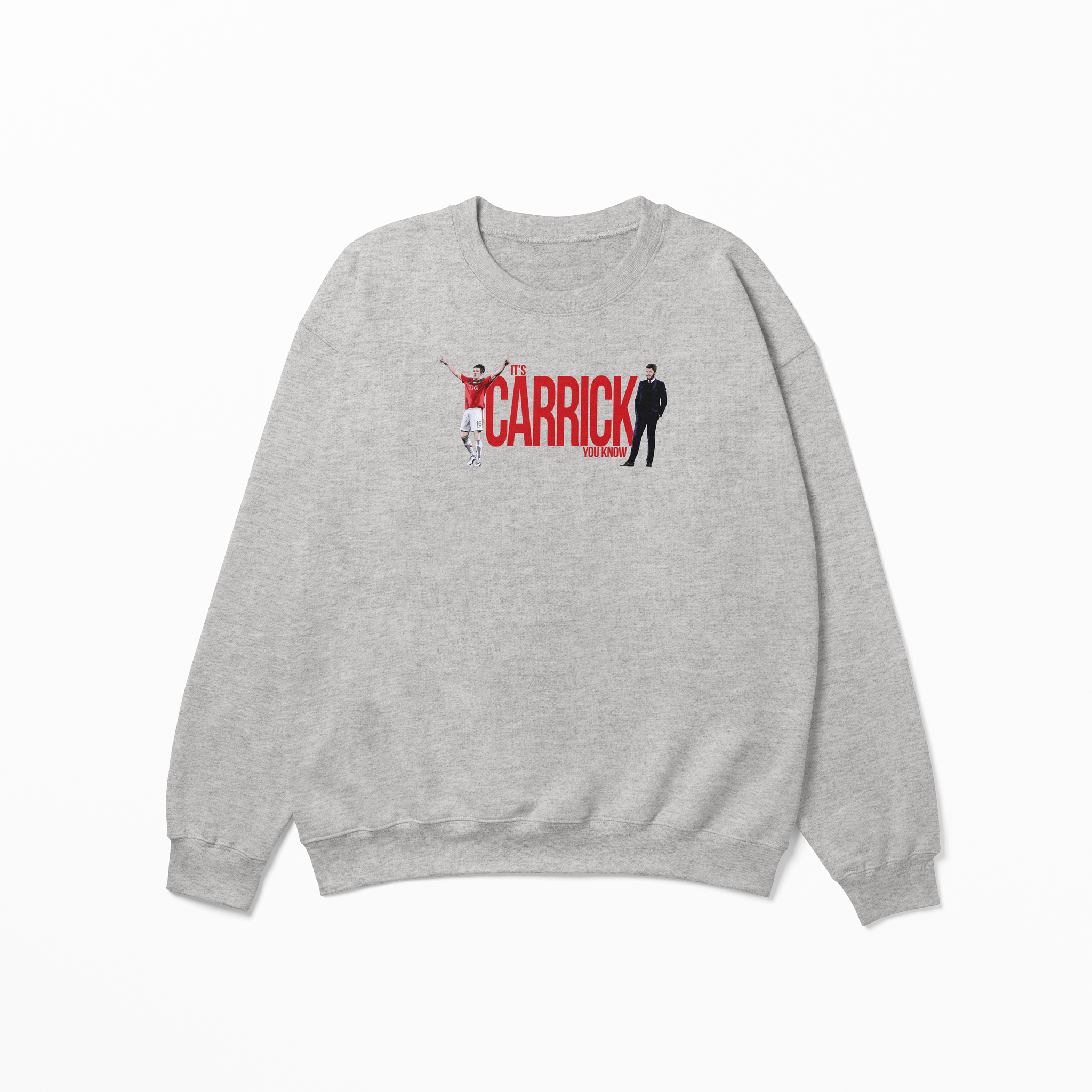 Michael Carrick Graphic Adult Sweatshirt | Manchester United Football Sweatshirt