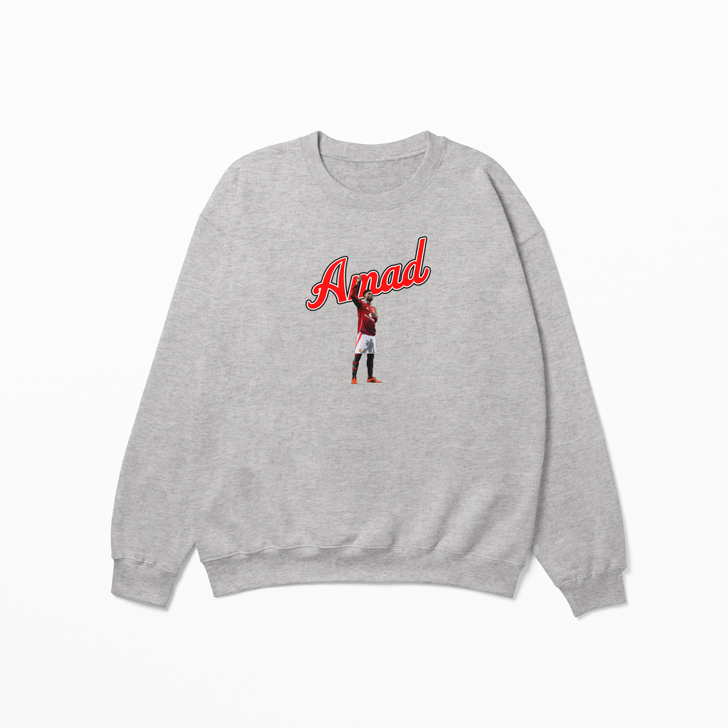 Amad Graphic Adult Sweatshirt | Manchester United Football Sweatshirt