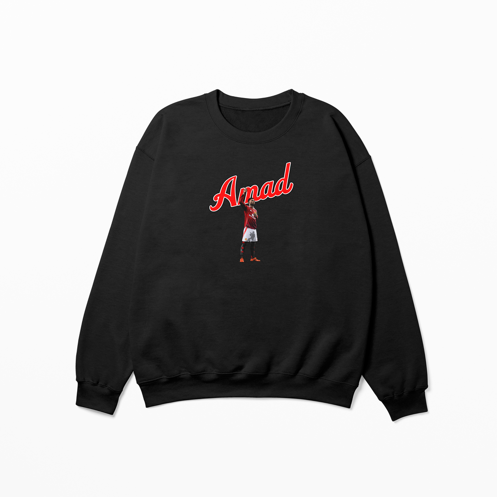Amad Graphic Adult Sweatshirt | Manchester United Football Sweatshirt